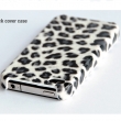 Чехол HOCO Leopard pattern back cover for iPhone 4/4S (silver)
