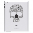 Ozaki Aluminum relief sticker for iPad (skeleton)